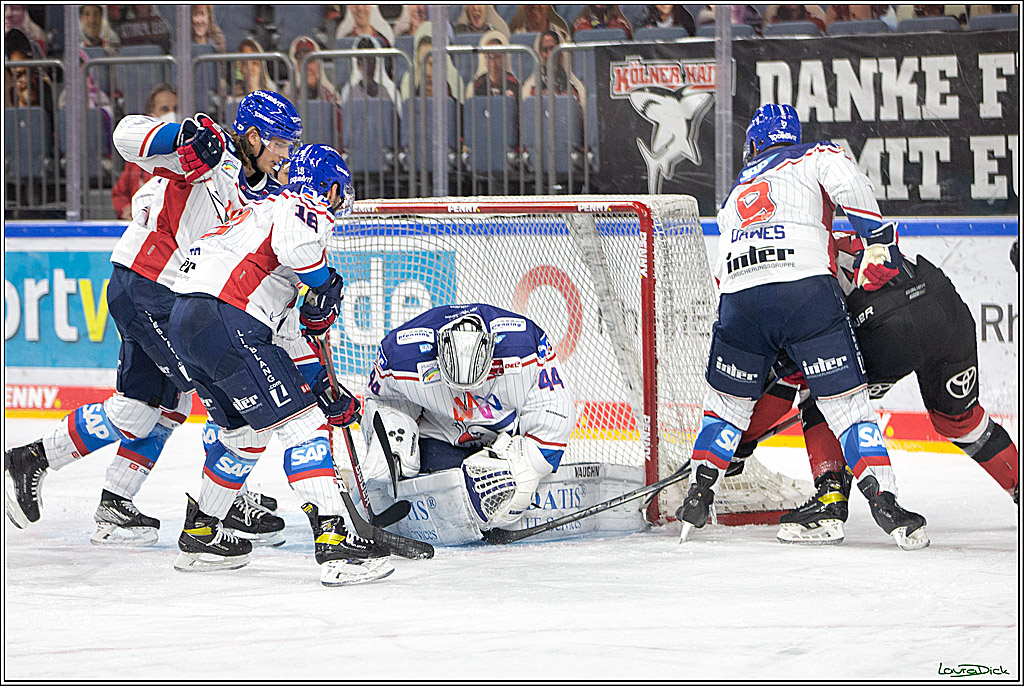 PENNY DEL; Koelner Haie- Adler Mannheim; Koeln, 02.01.2022